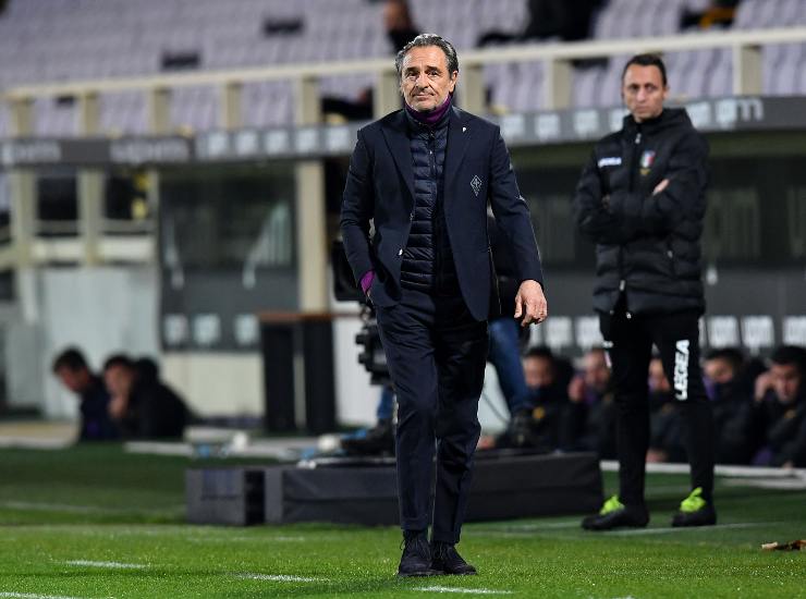L'ex allenatore della Fiorentina Cesare Prandelli