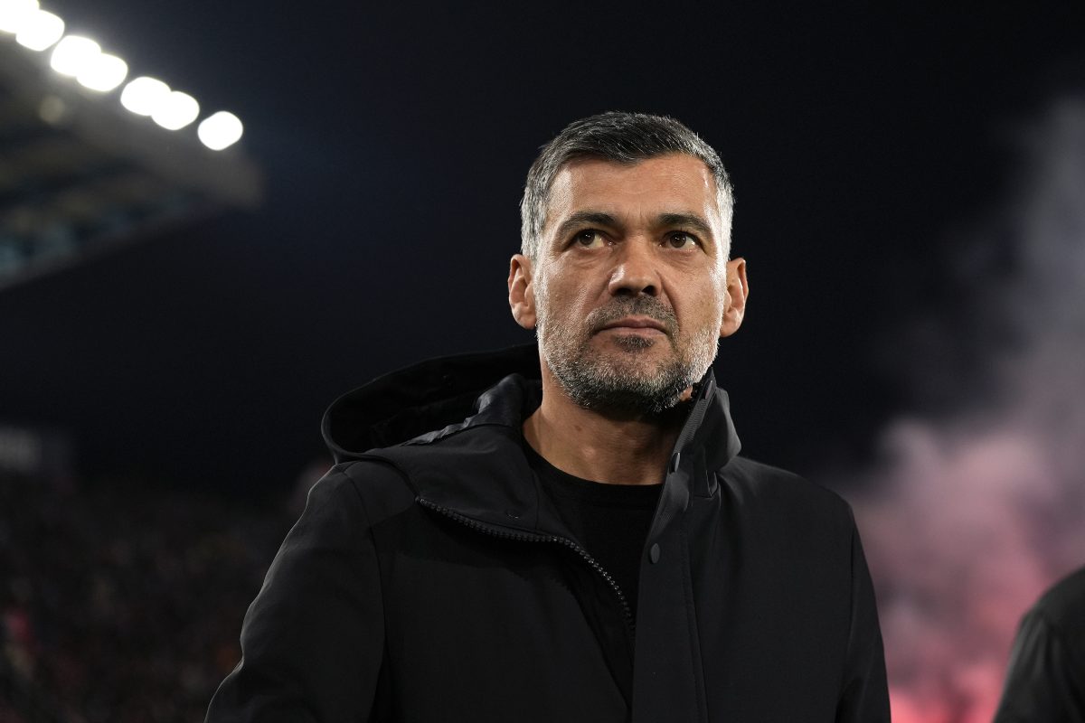 Il tecnico del Milan, Sergio Conceicao