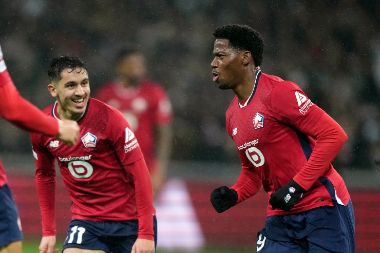 Jonathan David, attaccante del Lille