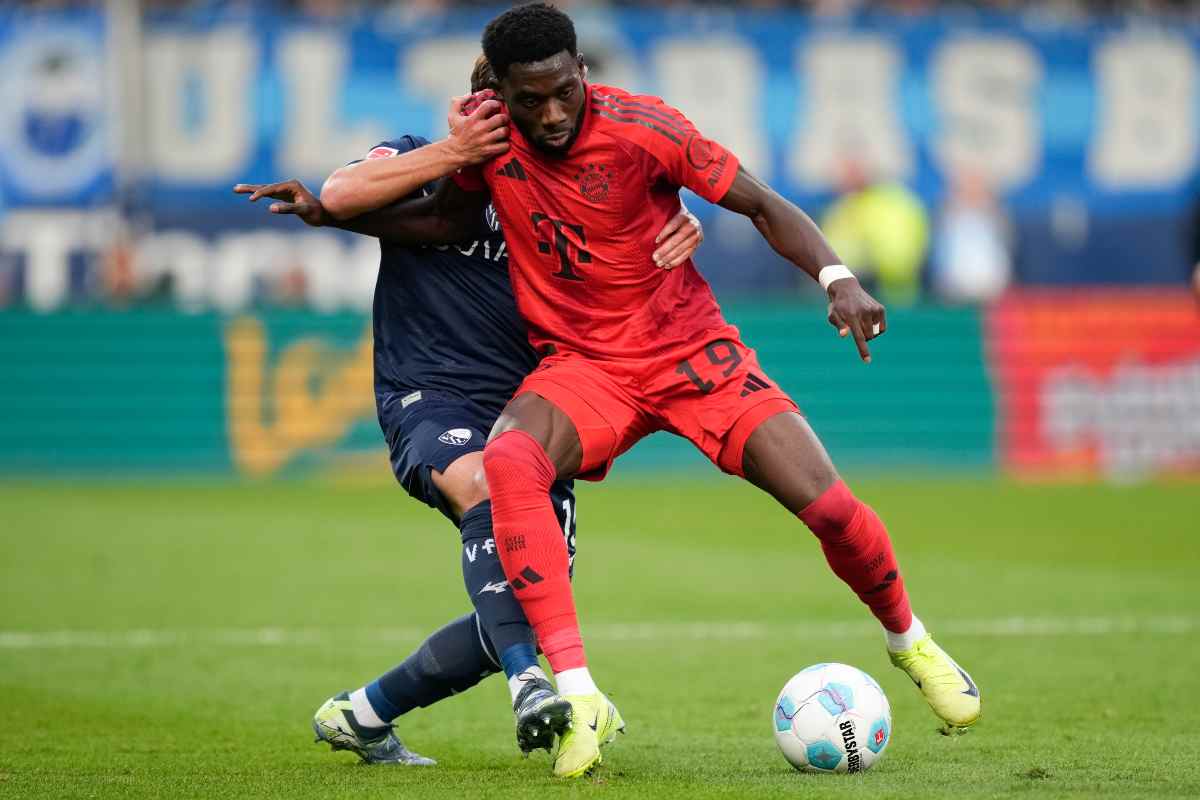 Alphonso Davies in campo