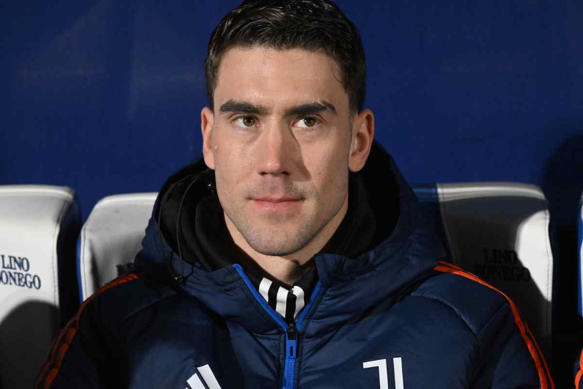 Dusan Vlahovic in panchina