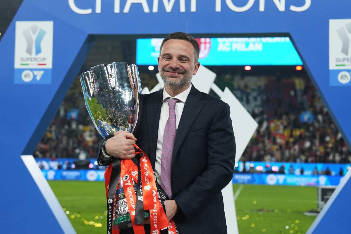 L'amministratore delegato del Milan, Giorgio Furlani