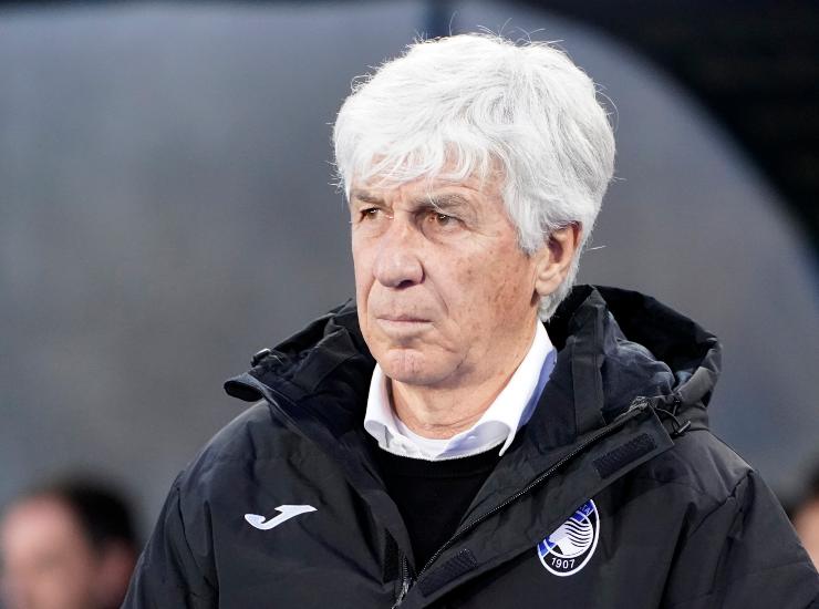 Il tecnico dell'Atalanta Gian Piero Gasperini