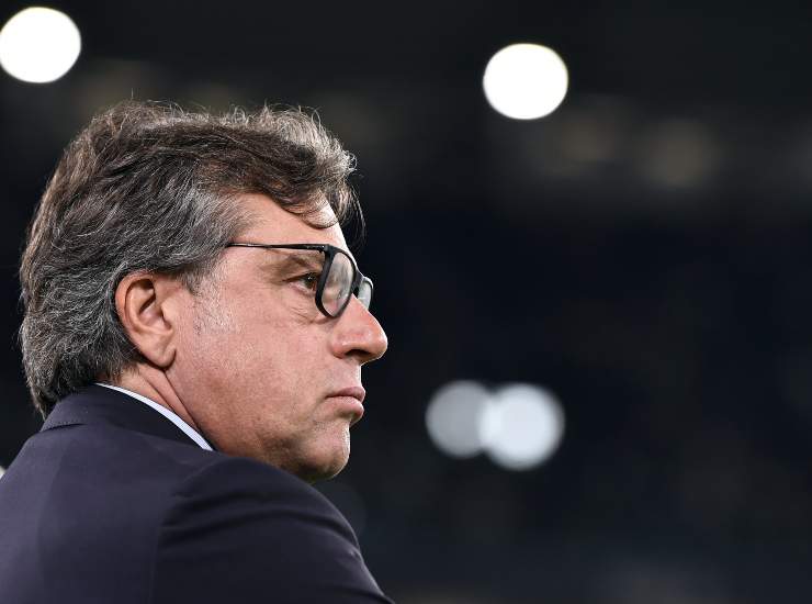 Il direttore sportivo della Juventus Cristiano Giuntoli