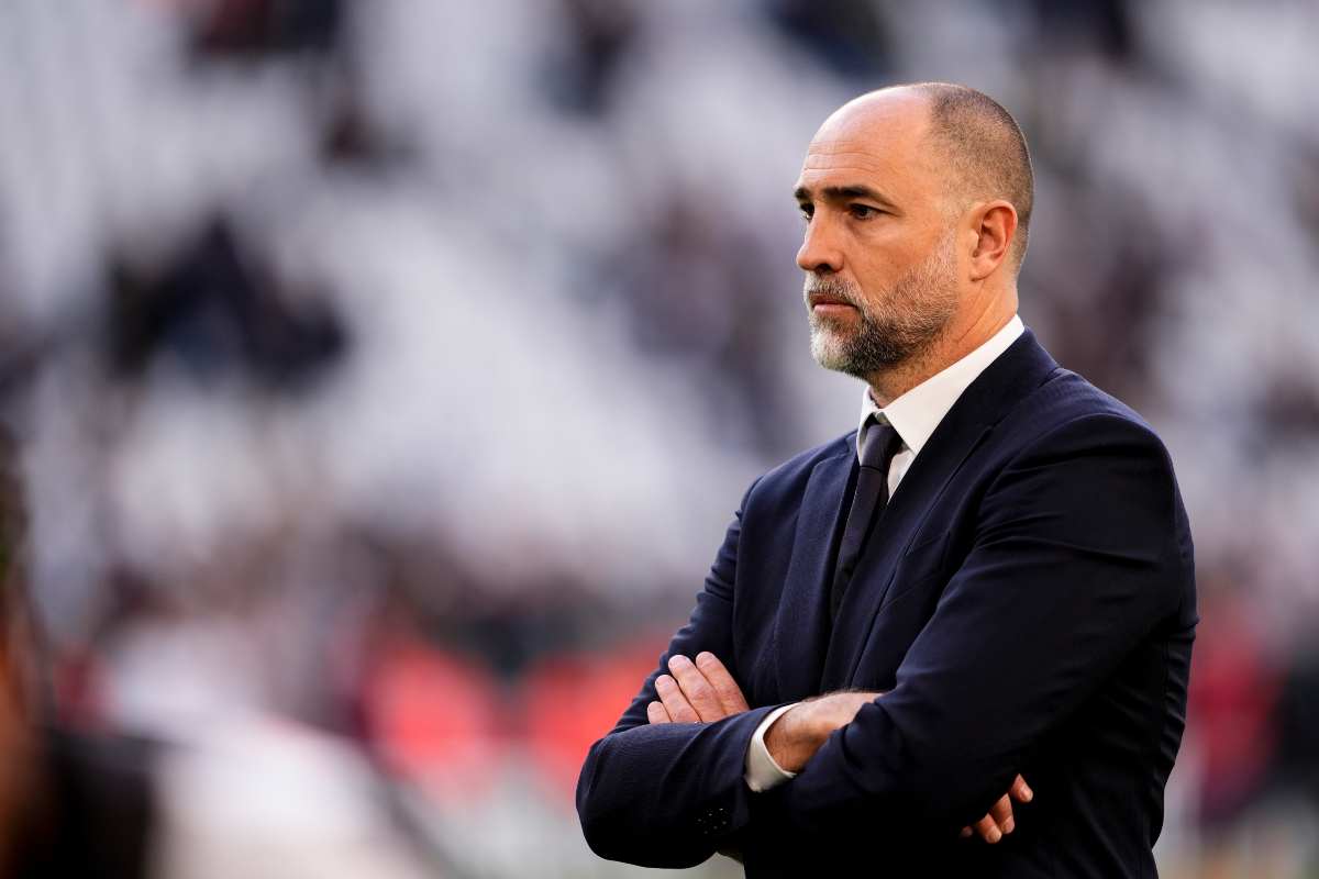 L'allenatore della Juventus Igor Tudor