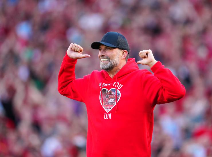 L'ex allenatore del Liverpool Jurgen Klopp 