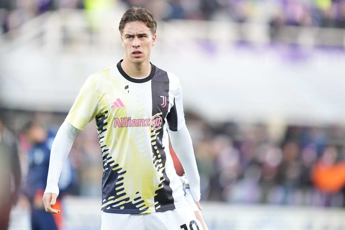 L'attaccante della Juventus Kenan Yildiz