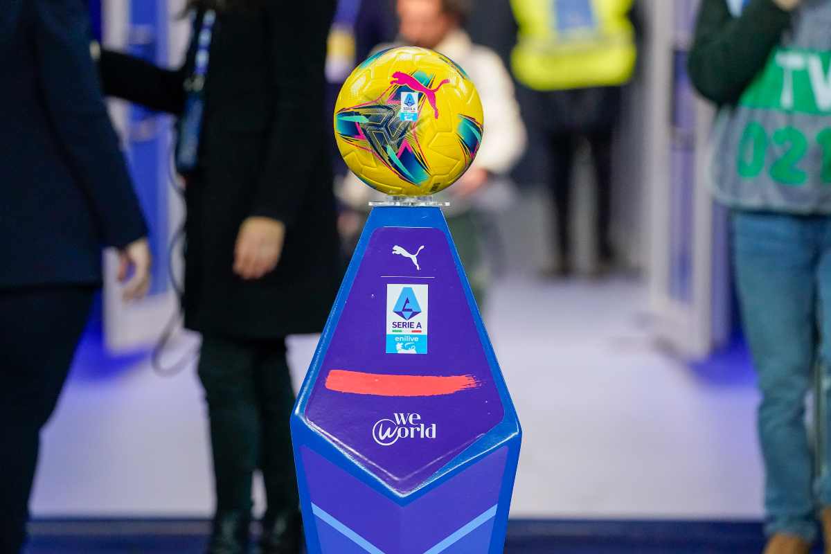 Il pallone della Serie A