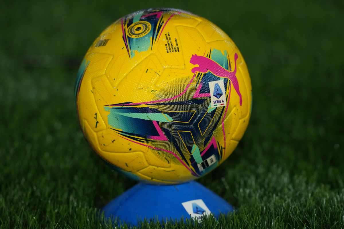 Il pallone della Serie A 2024-2025