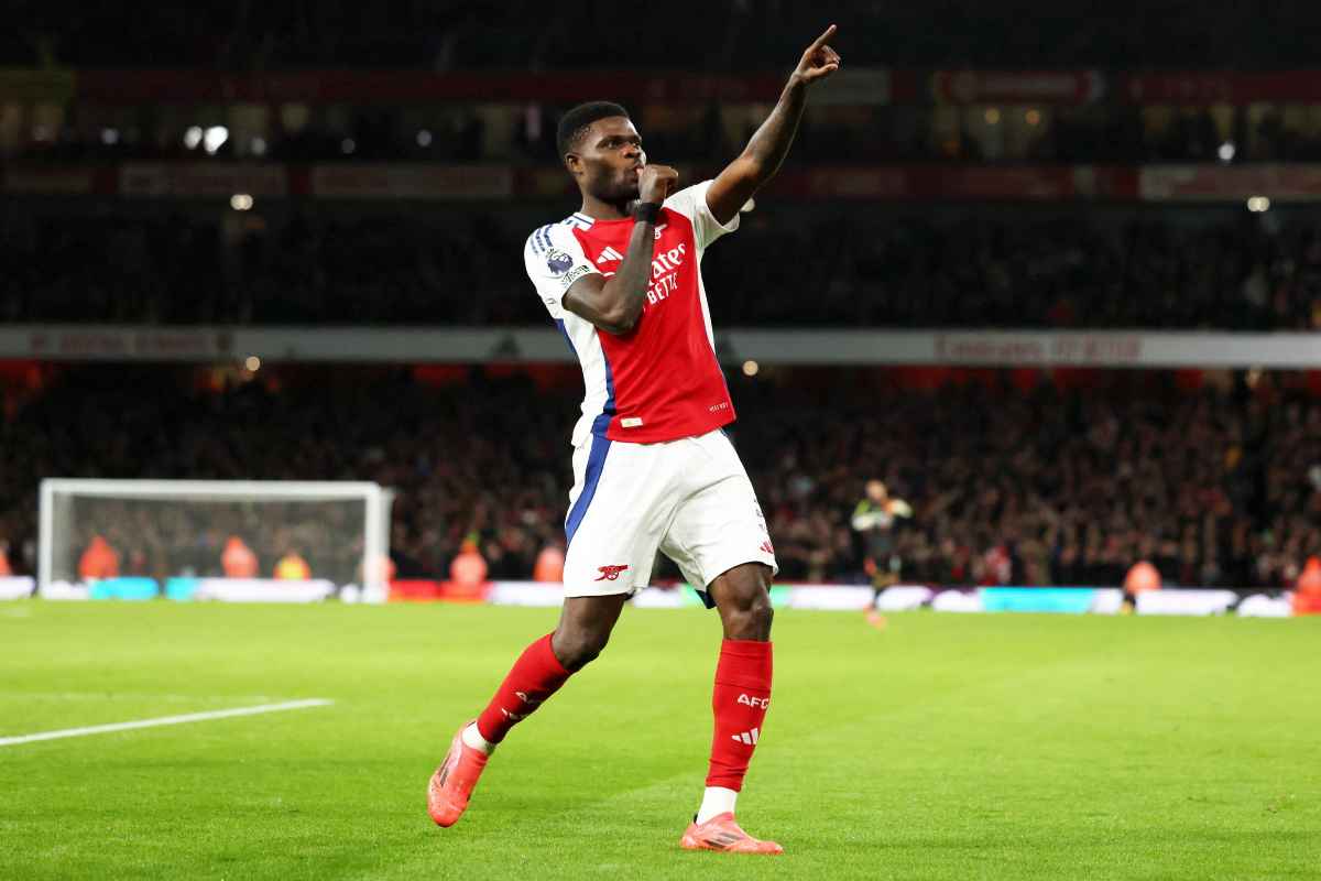 Thomas Partey in campo