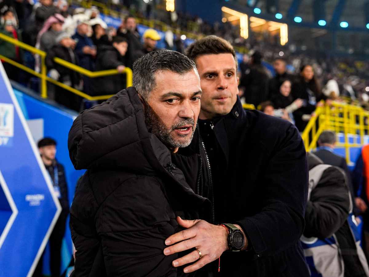 Thiago Motta e Sergio Conceicao