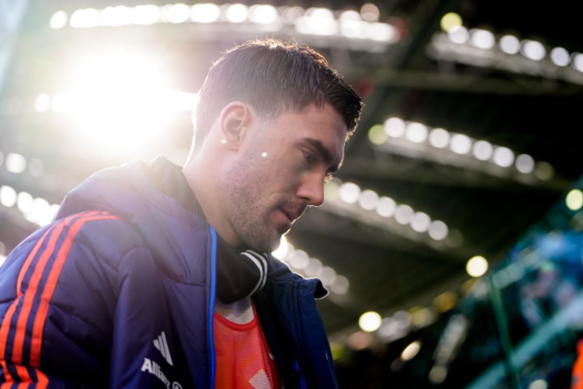 Dusan Vlahovic, bomber della Juventus