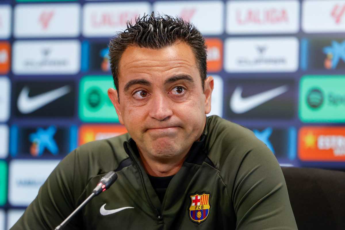 L'ex allenatore del Barcellona Xavi Hernandez