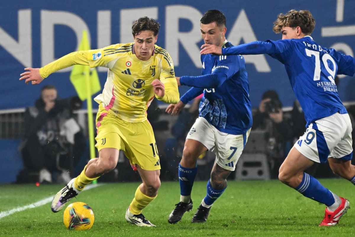 Yildiz con la maglia della Juventus