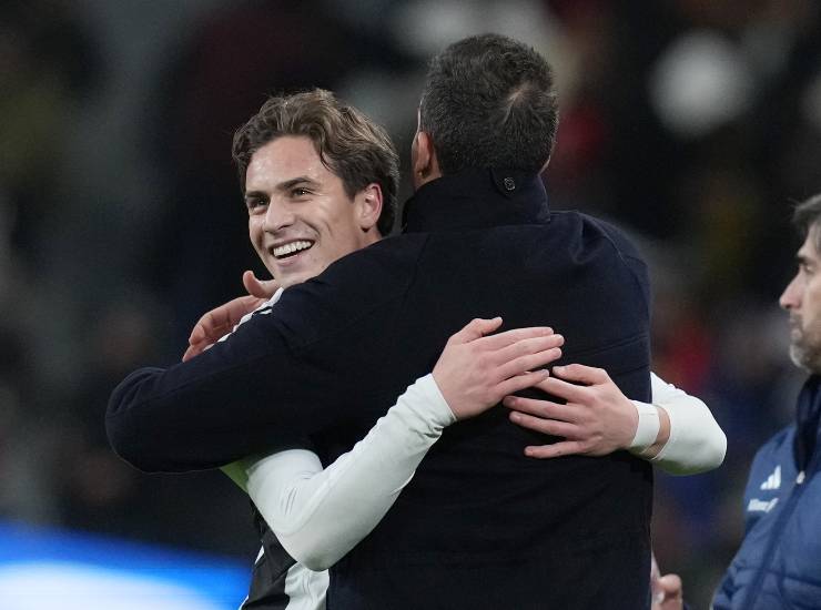 L'attaccante della Juventus Kenan Yildiz