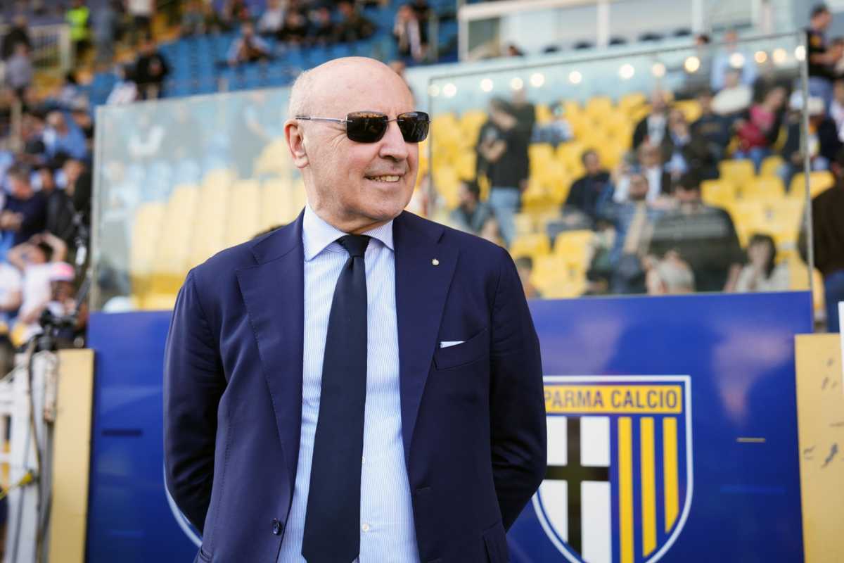 Beppe Marotta sorridente a Parma