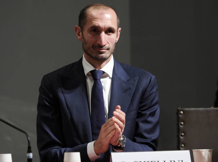 L'ex difensore della Juventus Giorgio Chiellini