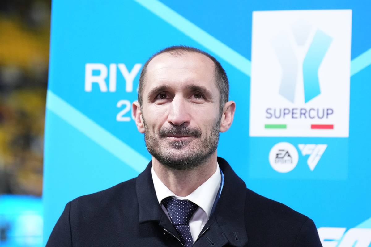 L'ex difensore della Juventus Giorgio Chiellini