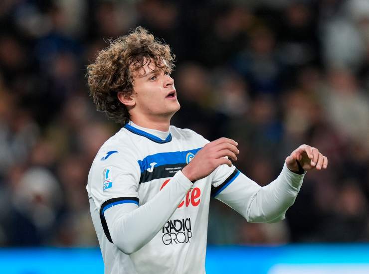 Il difensore dell'Atalanta Giorgio Scalvini