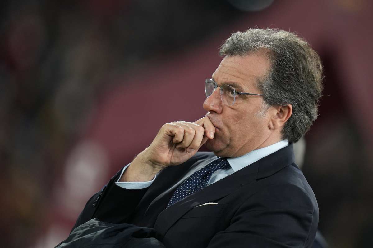 Cristiano Giuntoli preoccupato