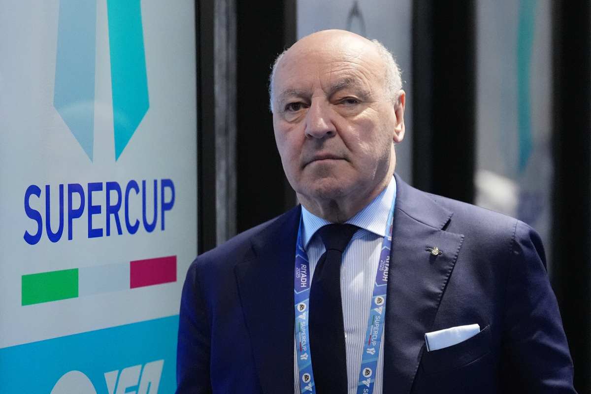 Il presidente dell'Inter Giuseppe Marotta