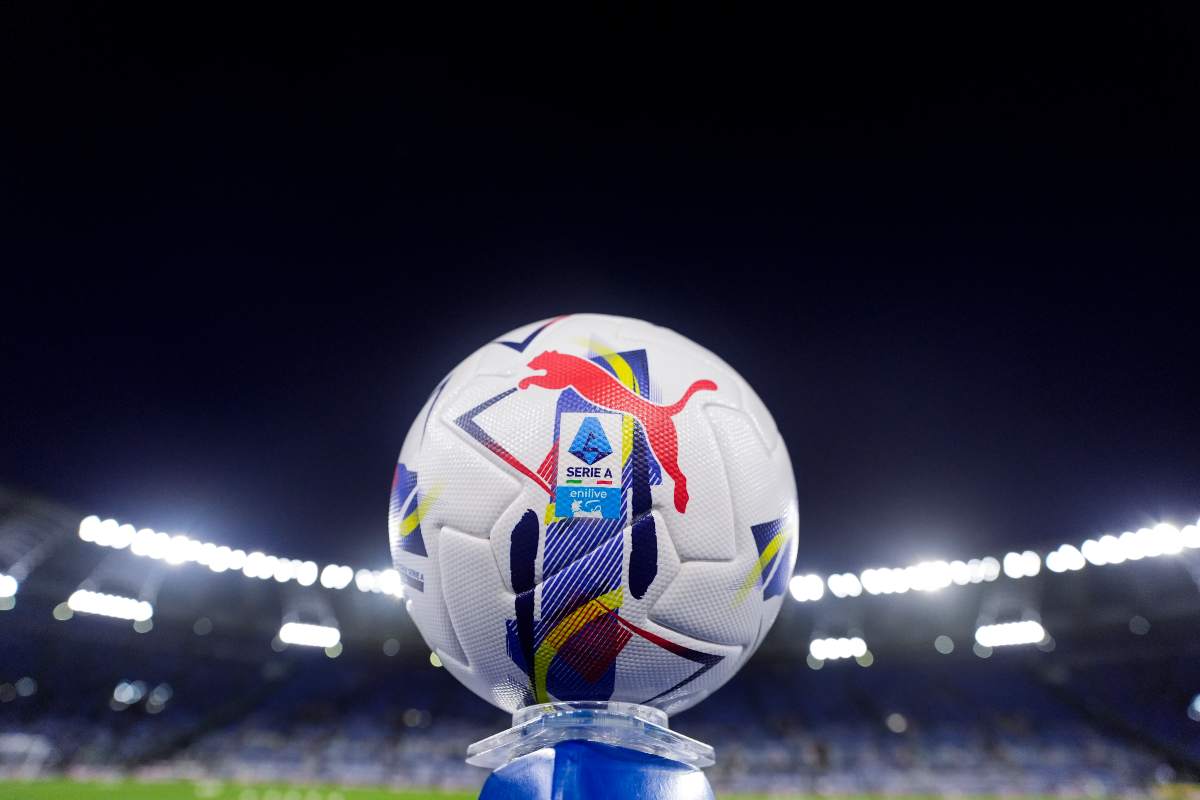 Il pallone della Serie A 2024-2025
