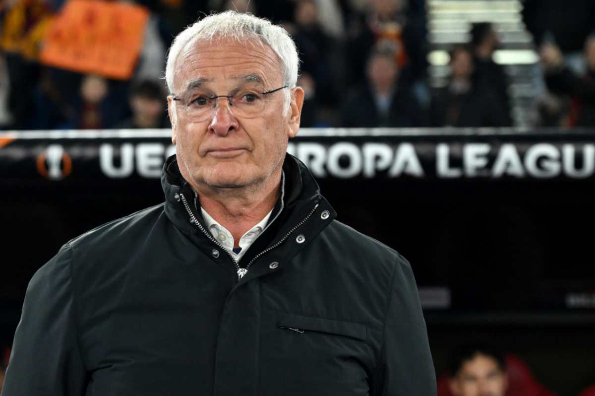 Ranieri sulla panchina della Roma