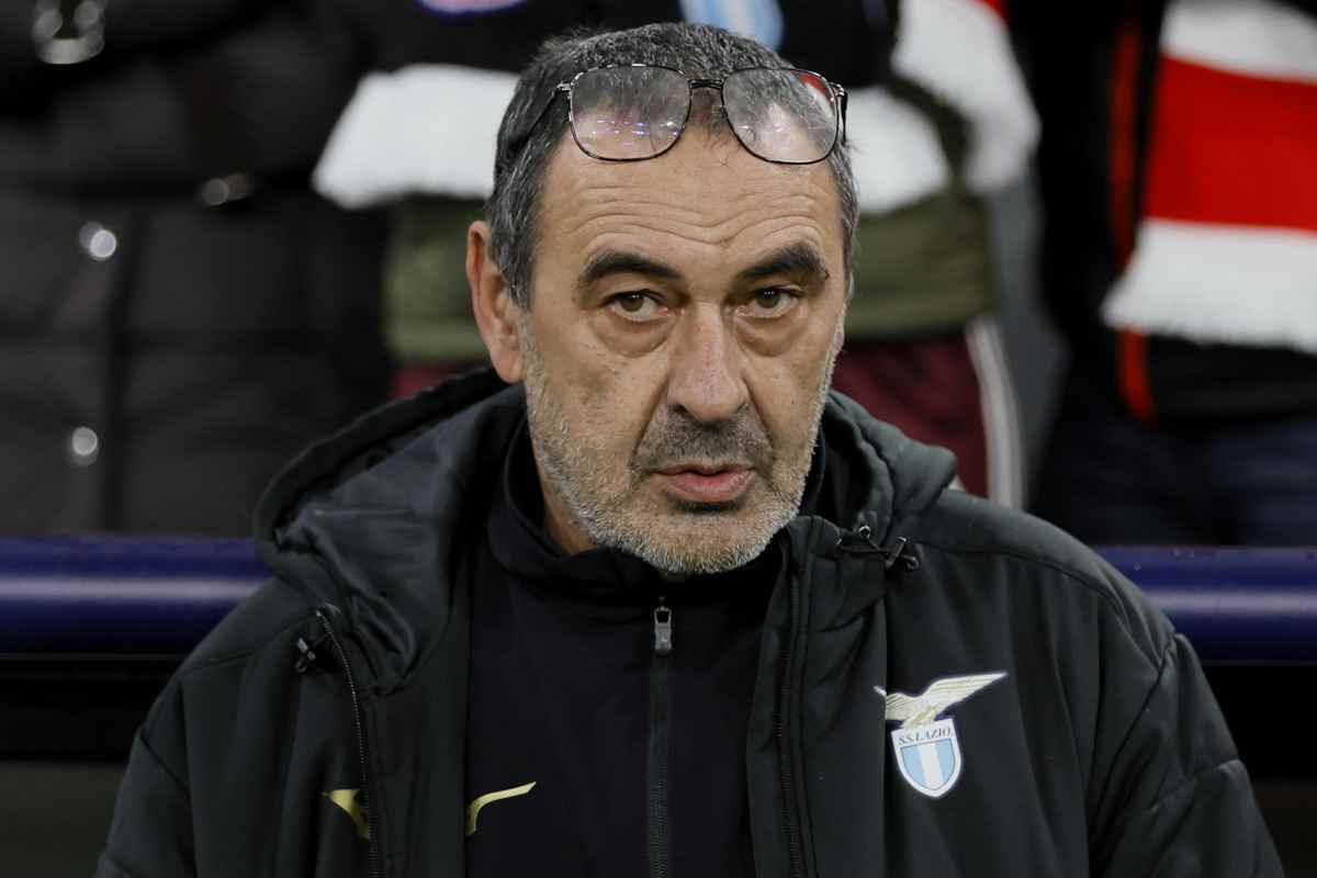 Sarri sulla panchina della Lazio