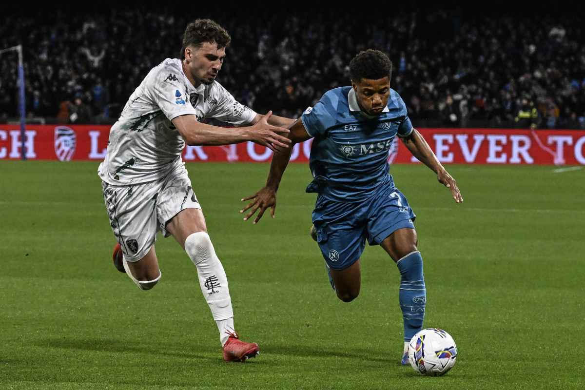 neres in azione contro l'empoli