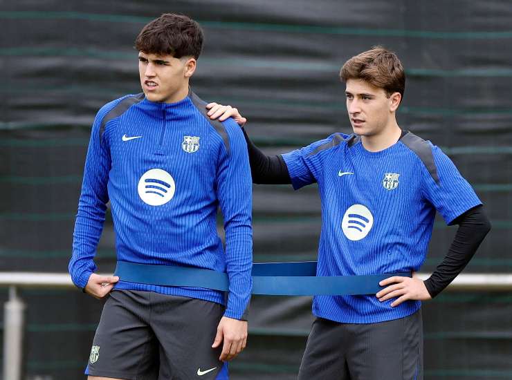 Pablo Torre durante un allenamento