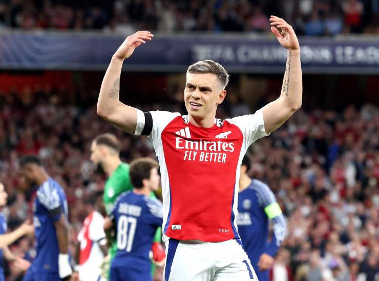 Trossard in primo piano