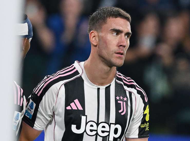 Vlahovic in primo piano