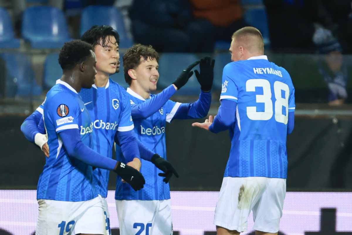 Karetsas con il Genk