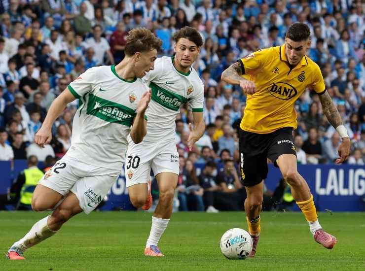 Affengruber durante una partita