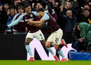 Asensio ai tempi dell'Aston Villa