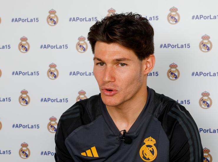 Fran Garcia durante un'intervista