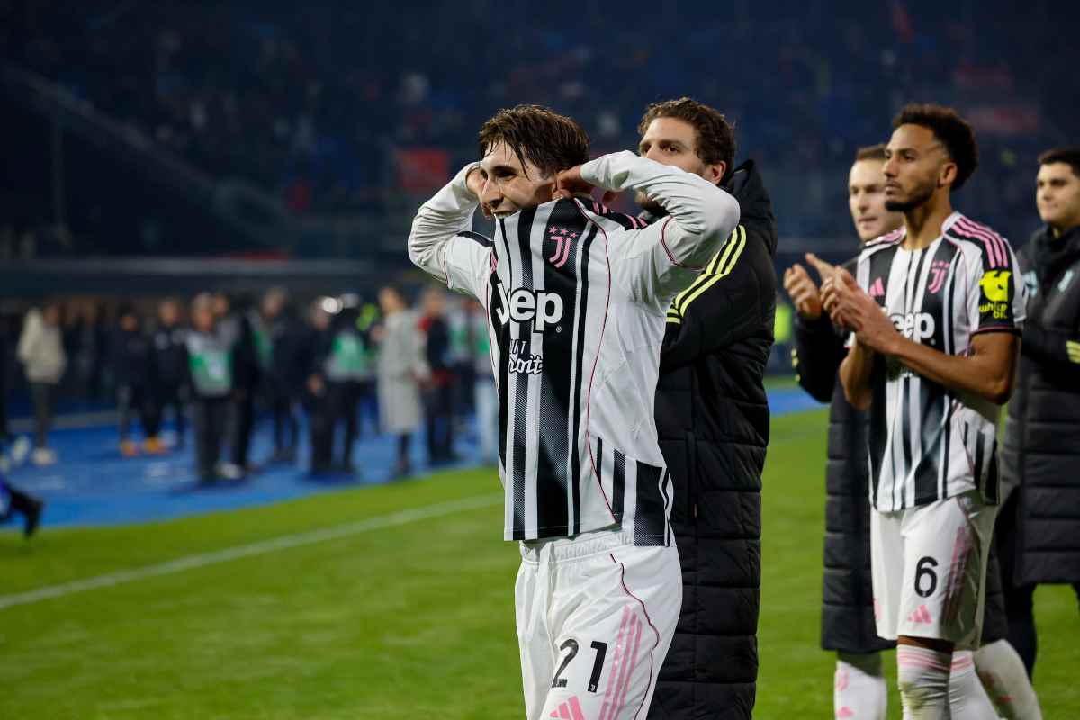 Miretti con i compagni