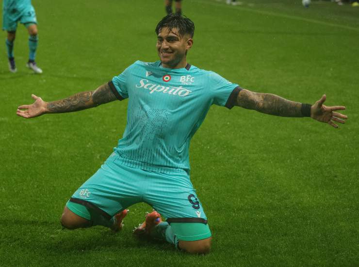 Castro esulta dopo una rete