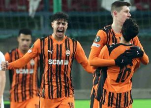 Shakhtar Donetsk esultanza