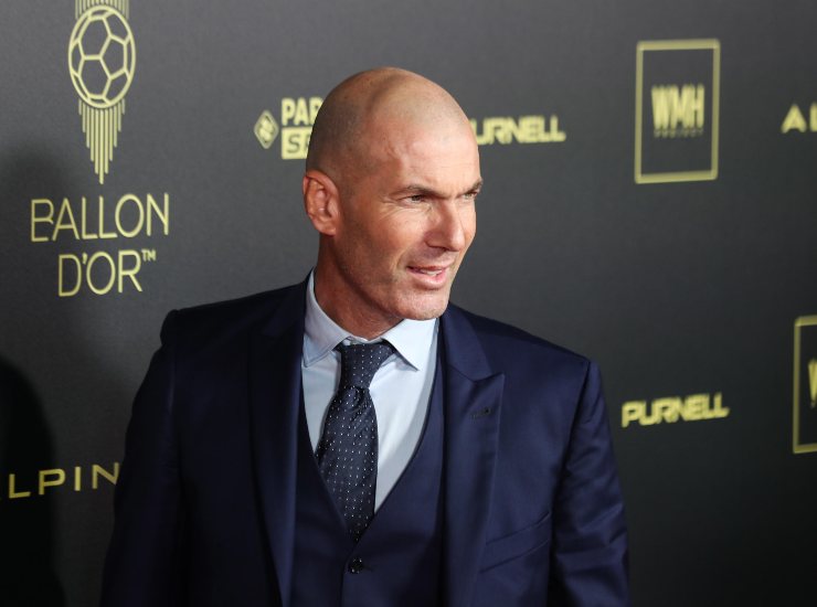 Zidane durante un evento