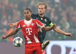 Hjulmand contro il Bayern