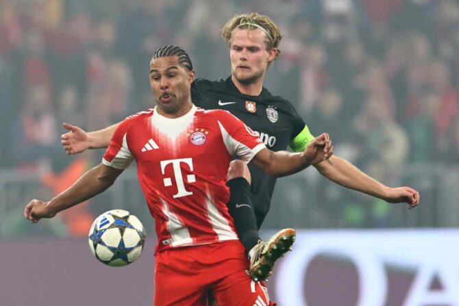 Hjulmand contro il Bayern