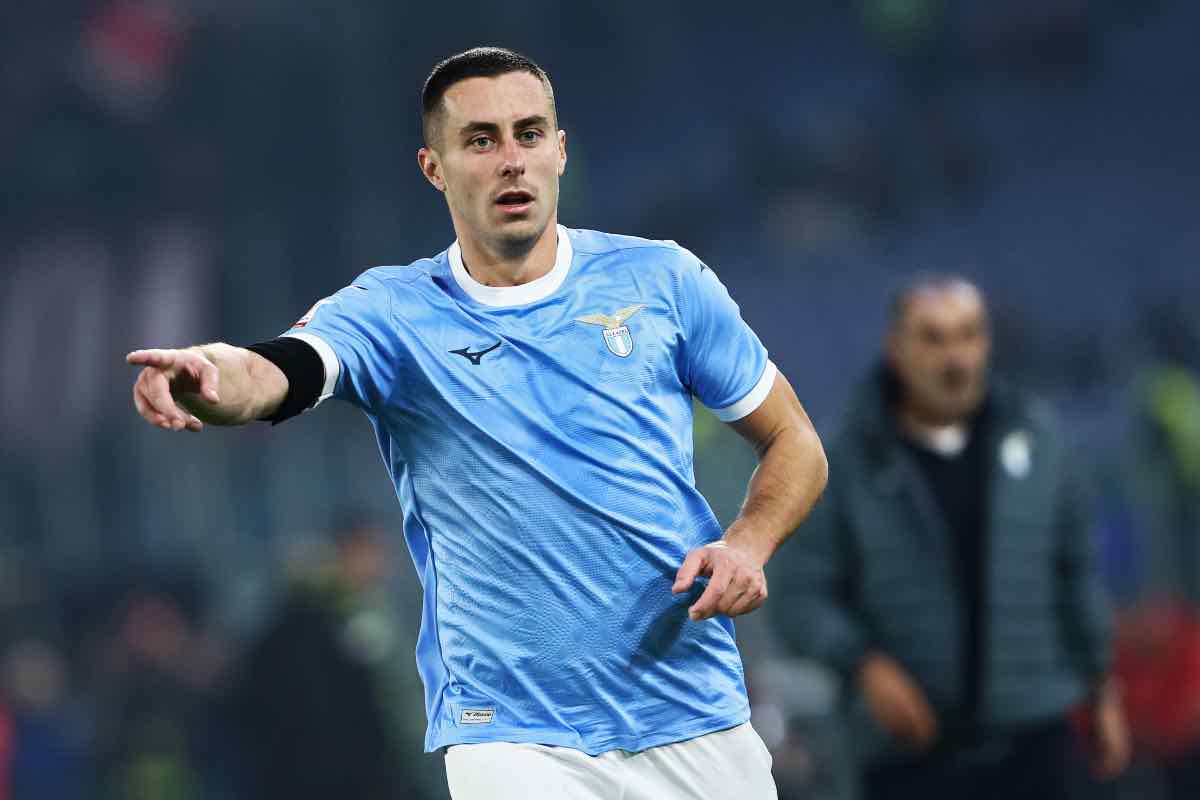 Marusic in campo con la Lazio