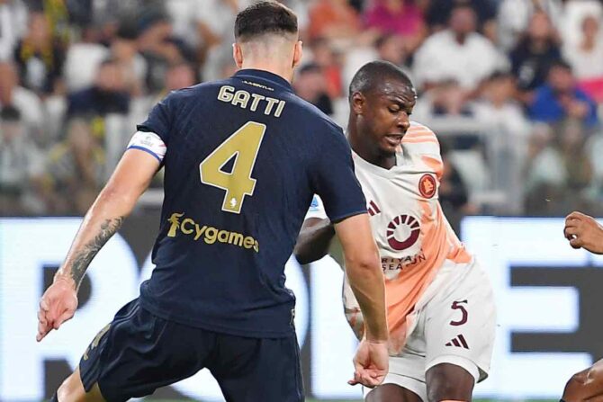 N'Dicka contro la Juve