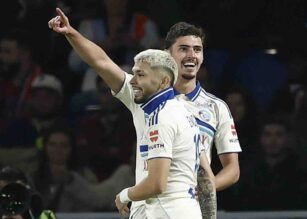 Panichelli dopo un gol