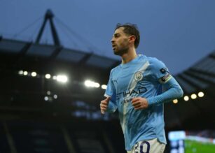 Bernardo Silva durante una partita