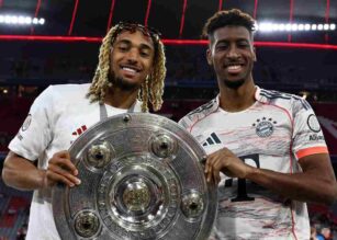 Boey insieme a Coman