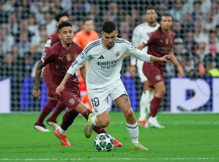 Dani Ceballos durante una partita