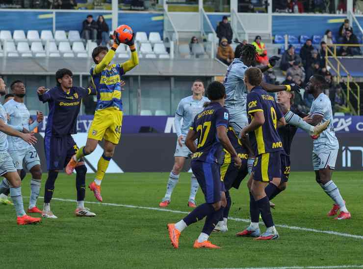 Corvi durante una partita