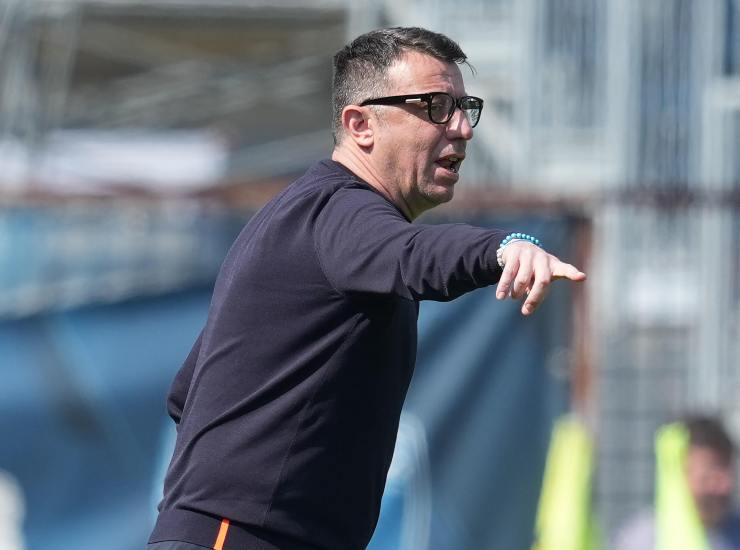 D'Aversa durante una partita